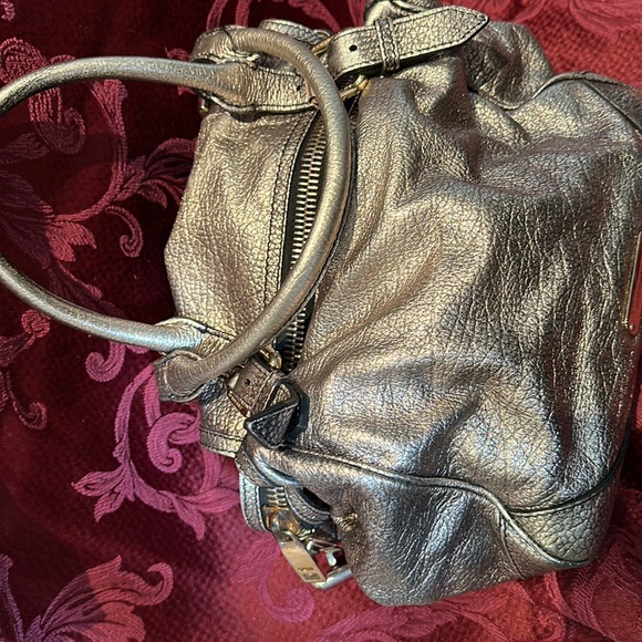 Large Pewter/metallic Burberry handbag - Picture 5 of 16